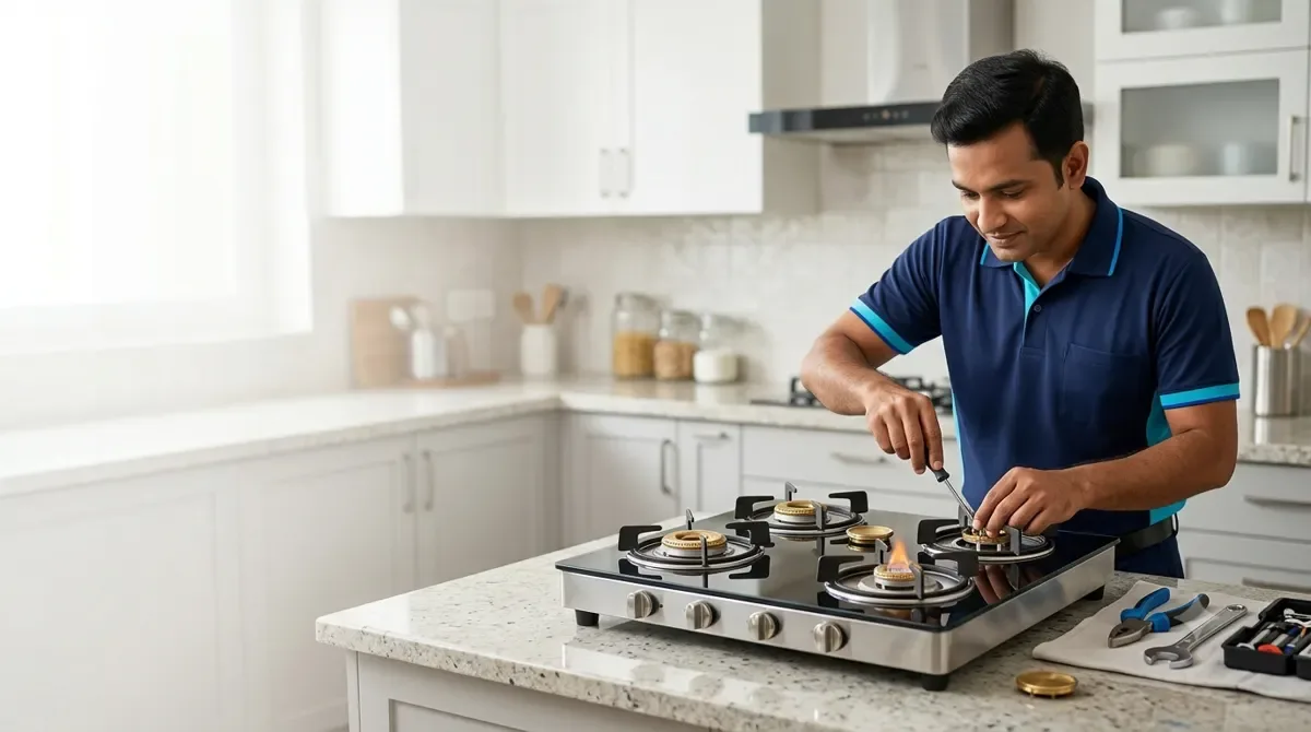 Gas stove repair Chandigarh Mohali Panchkula