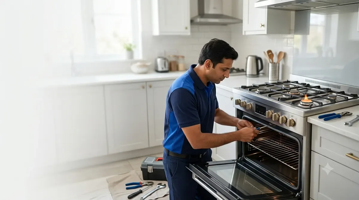 Cooking range & oven repair Chandigarh Mohali Panchkula